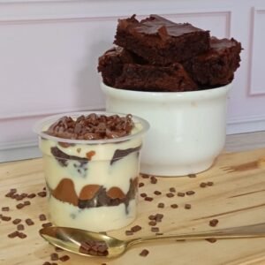 Afogadinho de Brownie com Ninho e Nutella - La Doçura