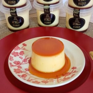 Mini Pudim no Pote - La Doçura